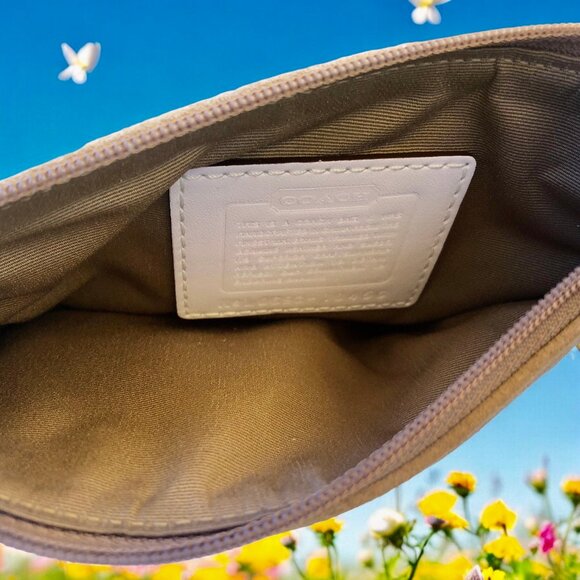 Coach Hampton Patchwork Logo Y2K Crossbody Bag Messenger New Sleeper Bag - Picture 9 of 15